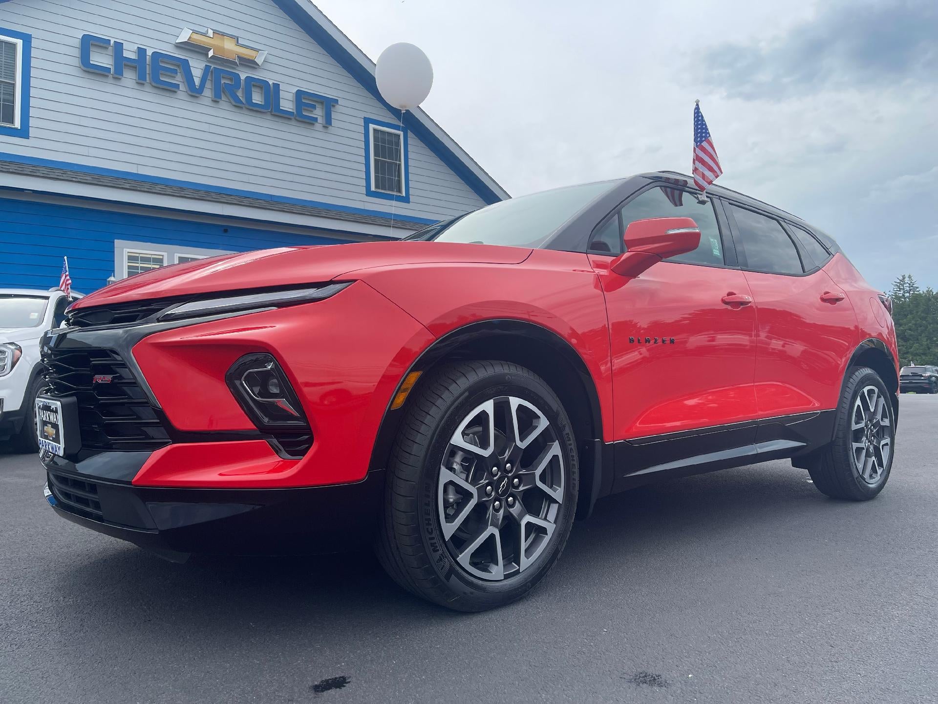 2026 Chevrolet Blazer — rear three-quarter view